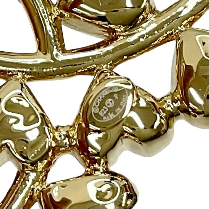楽天市場】シャネル CHANEL ブローチ ココマーク ハート ゴールド  
