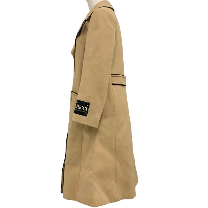 楽天市場】未使用 グッチ GUCCI シングルブレストコート アウター 