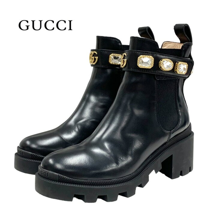 楽天市場】グッチ GUCCI ブーツ ショートブーツ 靴 シューズ 
