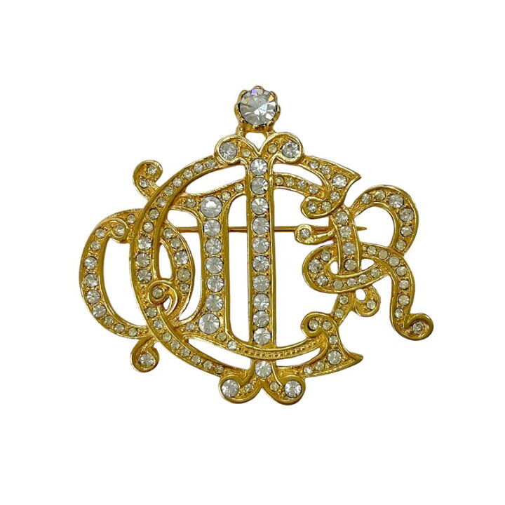 楽天市場】クリスチャンディオール CHRISTIAN DIOR ブローチ  