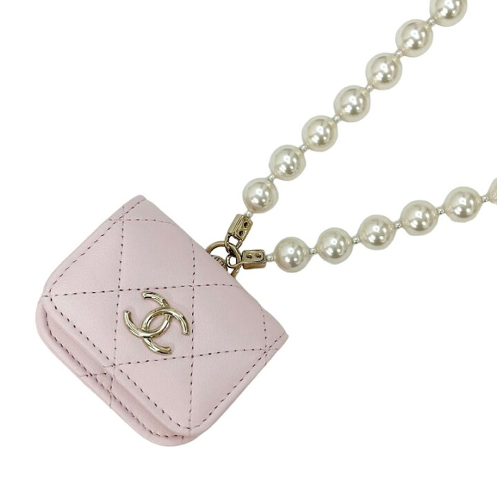 楽天市場】シャネル CHANEL airpodsケース イヤホンケース ピンク 