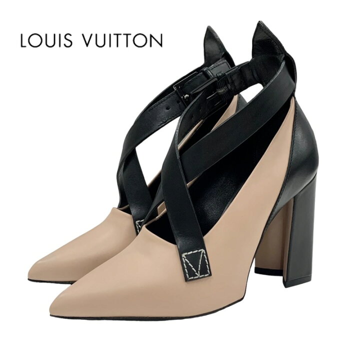 楽天市場】ルイヴィトン LOUIS VUITTON モノグラム パンプス レザー 