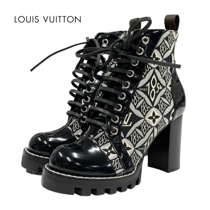 楽天市場】ルイヴィトン LOUIS VUITTON スタートレイルライン ブーツ 