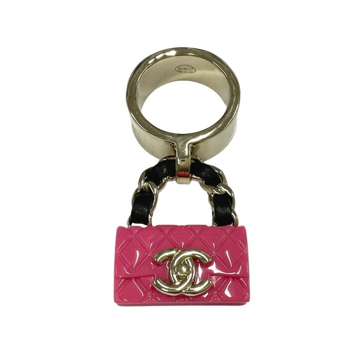 楽天市場】シャネル CHANEL リング 指輪 ゴールド ピンク ブラック 