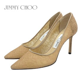 ジミーチュウ JIMMY CHOO ROMY 85 パンプス 靴 シューズ レース ベージュ ギフト プレゼント 送料無料