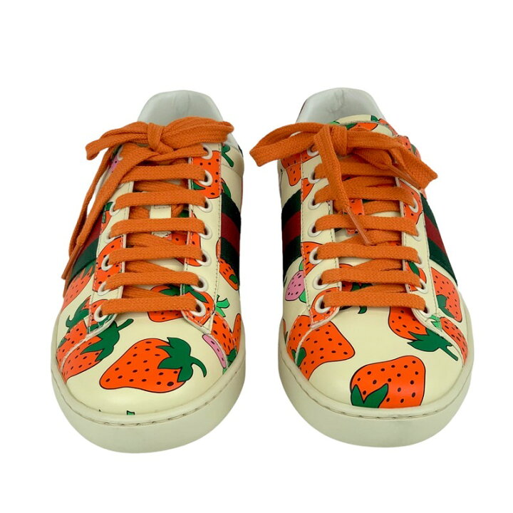 楽天市場】グッチ GUCCI エース スニーカー 靴 シューズ レザー マルチ  