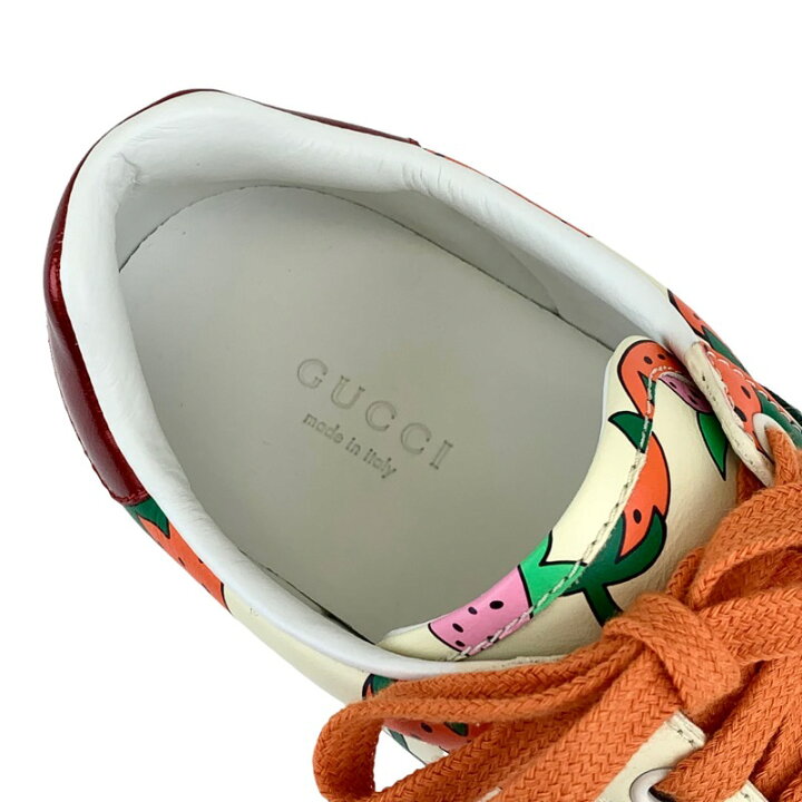 楽天市場】グッチ GUCCI エース スニーカー 靴 シューズ レザー マルチ 