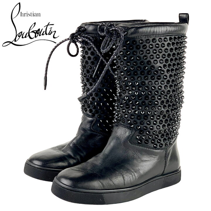 楽天市場】クリスチャンルブタン Christian Louboutin ブーツ ショート 