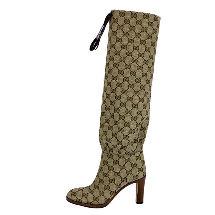 楽天市場】グッチ GUCCI ブーツ ロングブーツ 靴 シューズ キャンバス 