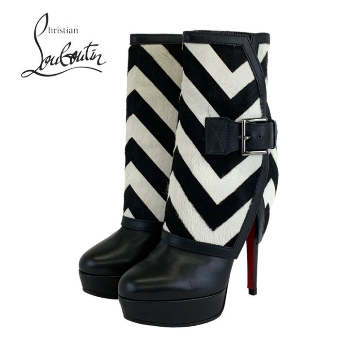 楽天市場】クリスチャンルブタン Christian Louboutin ブーツ ショート 