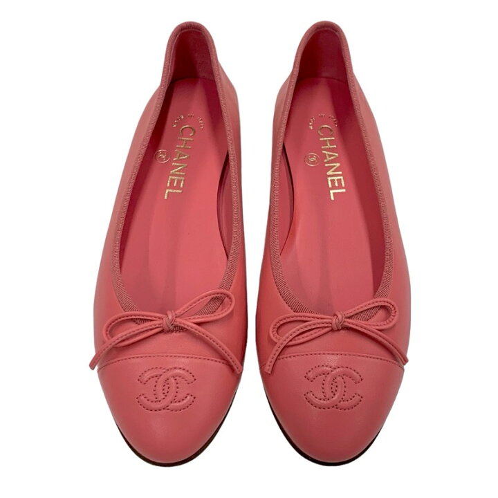楽天市場】シャネル CHANEL フラットシューズ 靴 シューズ レザー  
