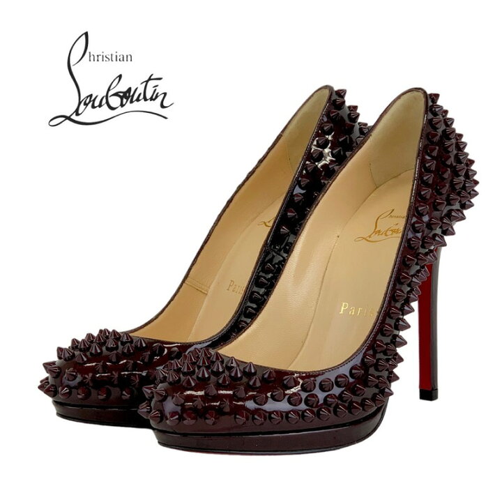 楽天市場】未使用 クリスチャンルブタン Christian Louboutin パンプス 