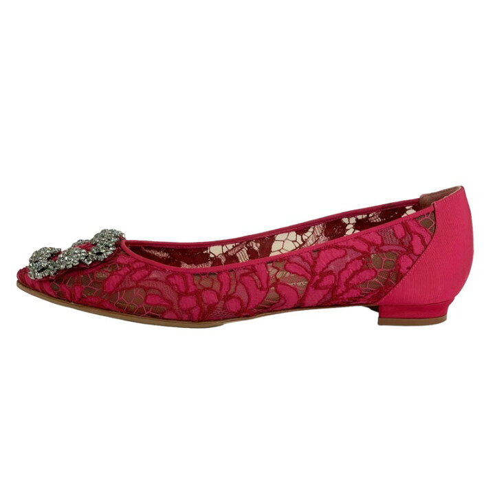楽天市場】マノロブラニク MANOLO BLAHNIK ハンギシ パンプス 靴 
