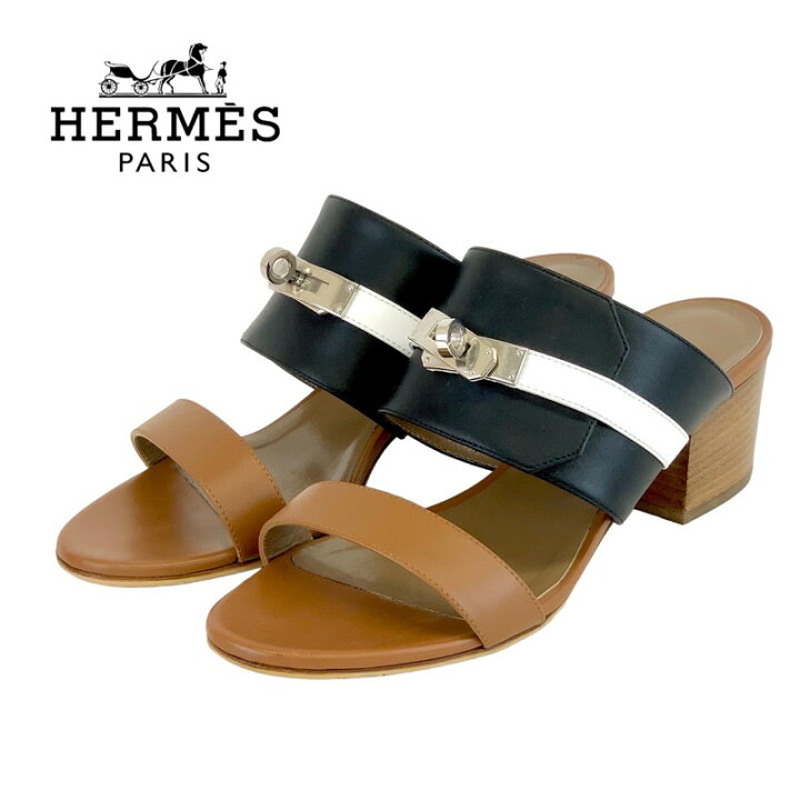 楽天市場】エルメス HERMES オヴァシオン サンダル 靴 シューズ レザー 