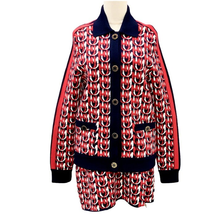楽天市場】ミュウミュウ MIUMIU トップス ウール レッド 未使用  