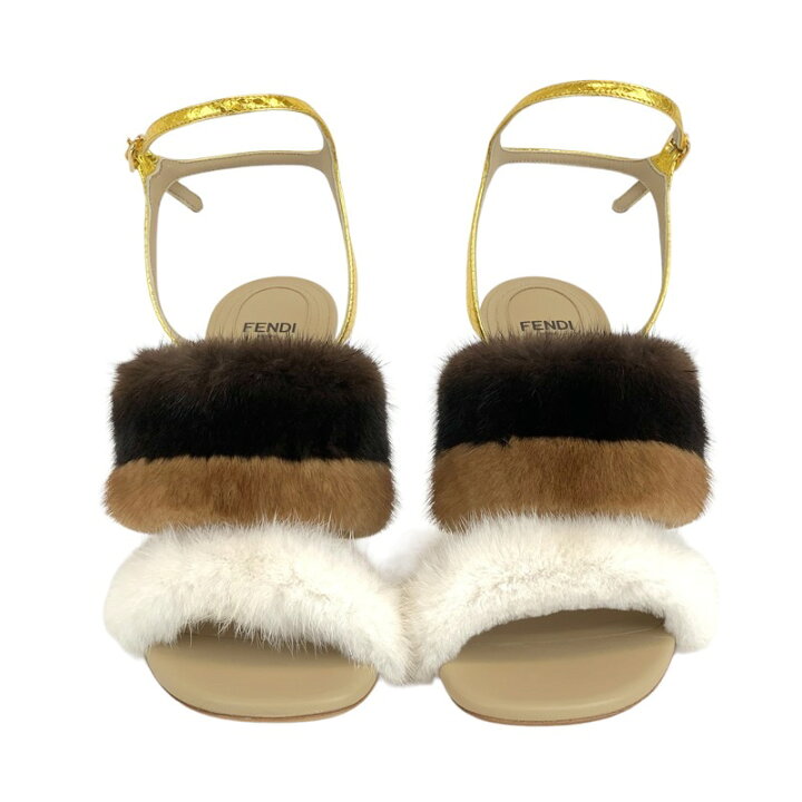 楽天市場】フェンディ FENDI ファースト サンダル 靴 シューズ ミンク 