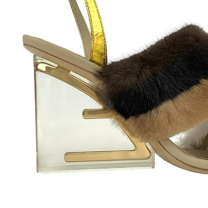 楽天市場】フェンディ FENDI ファースト サンダル 靴 シューズ ミンク 