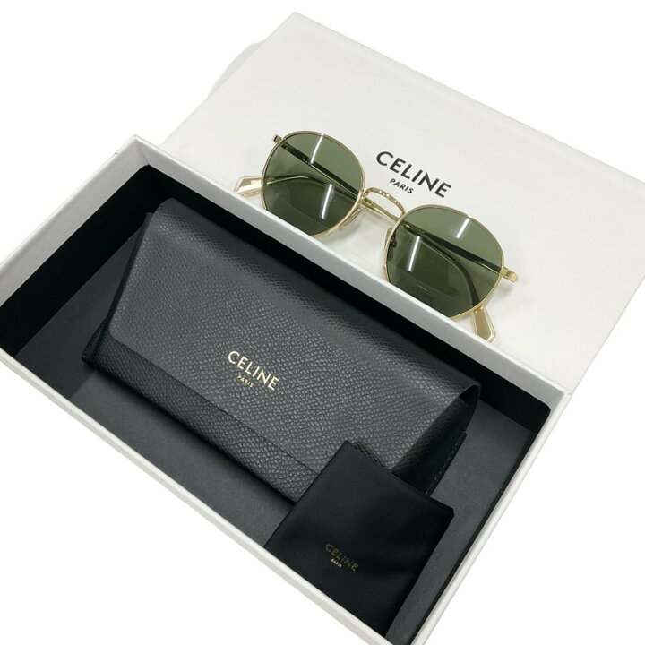 楽天市場】セリーヌ CELINE サングラス ゴールド 未使用 サングラス  