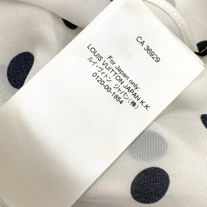 楽天市場】ルイヴィトン LOUIS VUITTON トップス シルク ホワイト 