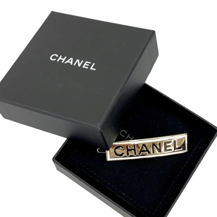 楽天市場】シャネル CHANEL ヘアアクセサリー ゴールド ブラック 