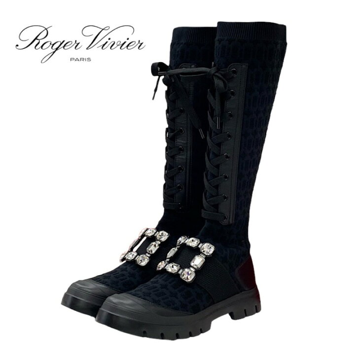 楽天市場】ロジェヴィヴィエ Roger Vivier ウォーキーヴィヴ ブーツ  
