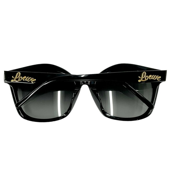 楽天市場】ロエベ LOEWE ブロウライン サングラス ブラック ゴールド  