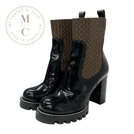 ルイヴィトン LOUIS VUITTON スタートレイルライン モノグラム ブーツ ショートブーツ 靴 シューズ レザー パテント ブラック ブラウン アンクルブーツ サイドゴア