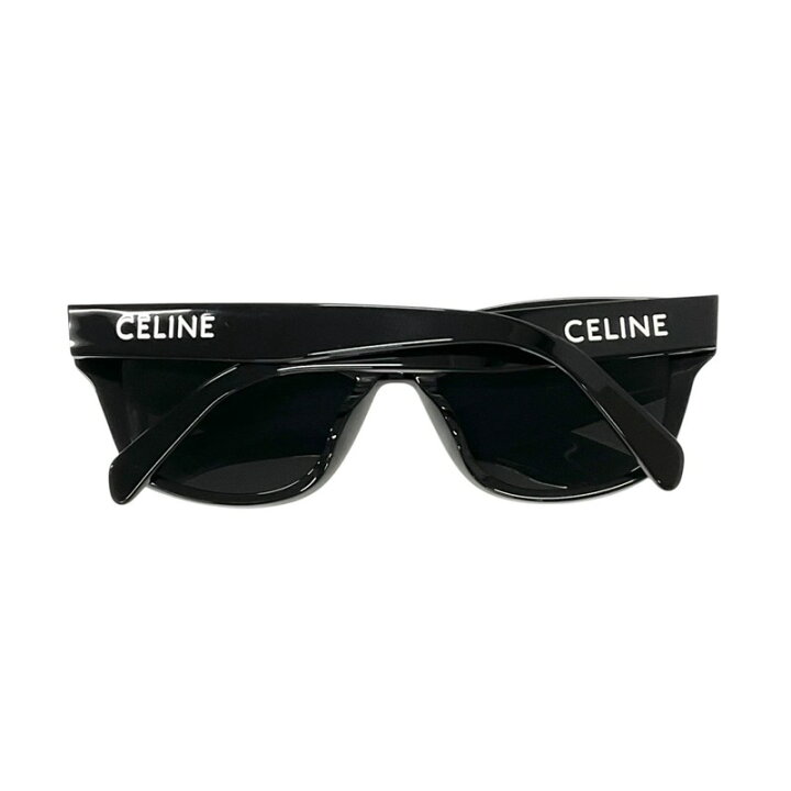楽天市場】セリーヌ CELINE サングラス ブラック ホワイト ロゴ アイ 