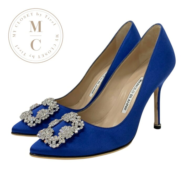 楽天市場】マノロブラニク MANOLO BLAHNIK ハンギシ パンプス 靴 