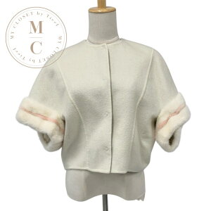 �t�F���f�B FENDI �A�E�^�[ �J�V�~�� �z���C�g �s���N �V���[�g�W���P�b�g �~���N