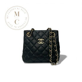 シャネル CHANEL バッグ ショルダーバッグ ラムスキン ブラック ゴールド ココマーク ダブルチェーン