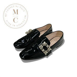 ���W�F���B���B�G Roger Vivier MINI BROCHE ���[�t�@�[ �v�C �C �V���[�Y �p�e���g �u���b�N �� �X�g���X�o�b�N�� �r�W���[