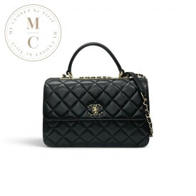 シャネル CHANEL バッグ ショルダーバッグ ブラック ゴールド ハンドバッグ トップハンドル ココマーク マトラッセ チェーン