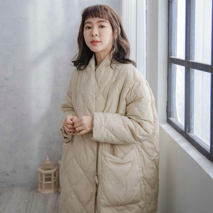 楽天市場】【完売御礼】 ダウンコート ダウン90% 長袖 【 ベージュ  