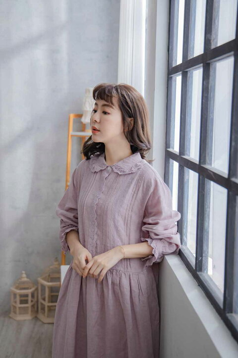 楽天市場】ロングワンピース「 淡く 優しく 美しい 」お手間自在、伸縮  