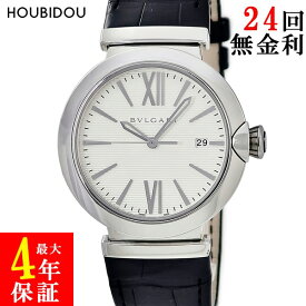 ブルガリ BVLGARI ルチェア LUVCHEA LU40S LU40C6SLD シルバー メンズ 腕時計自動巻き シルバー 【中古】