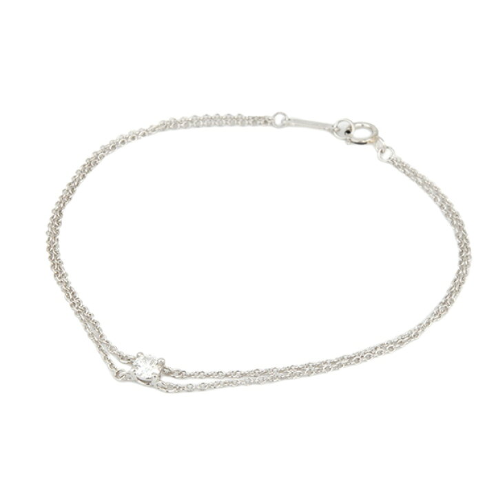 楽天市場】ティファニー Tiffany & Co ブレスレット ソリティア 2連  
