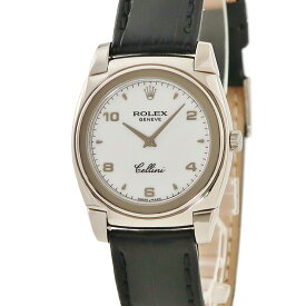 ロレックス ROLEX チェリーニ 5320/9 A番 K18WG無垢 白 レディース ボーイズ 腕時計手巻き ホワイト 【中古】