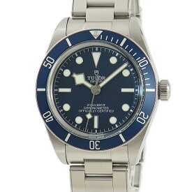 チューダー TUDOR ブラックベイ フィフティエイト 79030B ネイビーブルー イカ針 メンズ 腕時計自動巻き ネイビー 【中古】