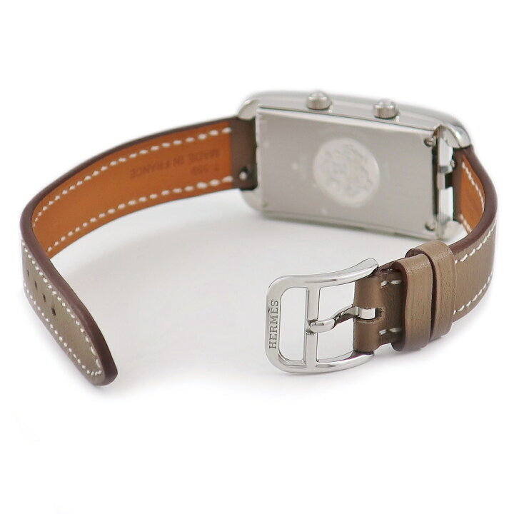 楽天市場】エルメス HERMES ナンタケットGM デュアルタイム NA3.210 未  