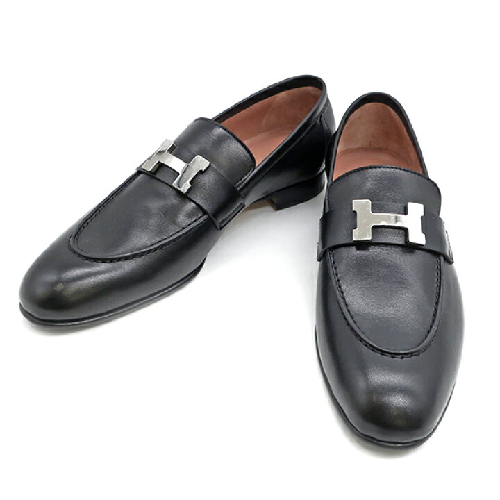楽天市場】エルメス HERMES モカシン パリ ローファー #37 1/2  