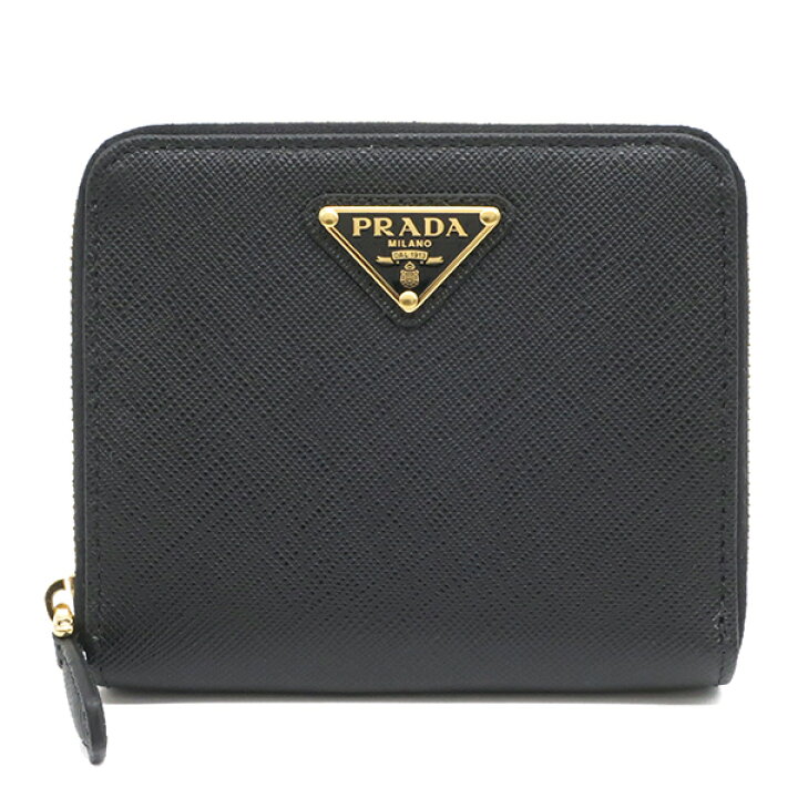 楽天市場】プラダ PRADA 二つ折り財布 コンパクトウォレット 