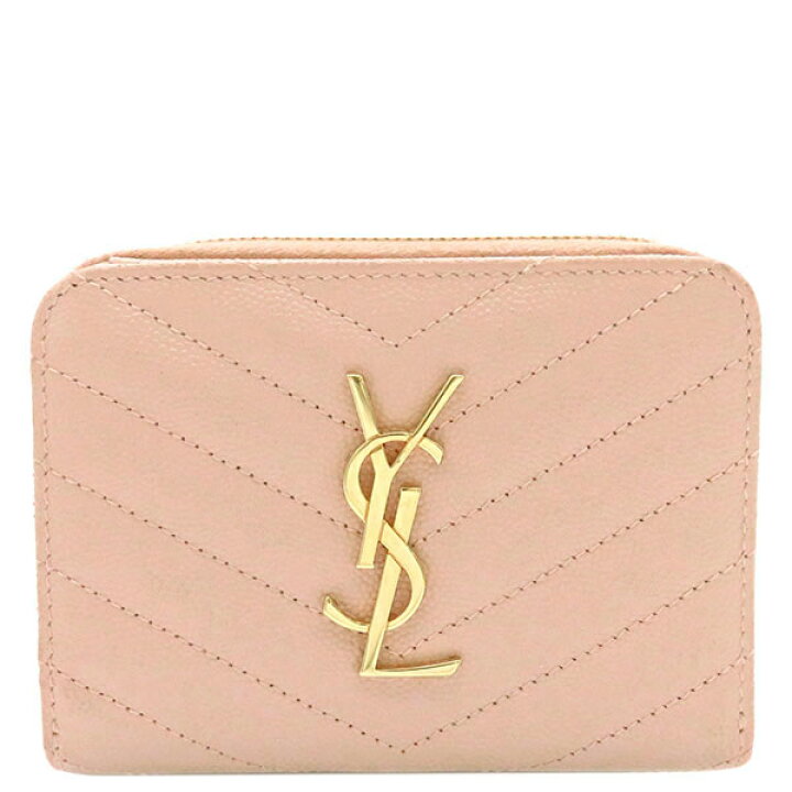 楽天市場】サンローラン SAINT LAURENT 二つ折り財布 YSL 