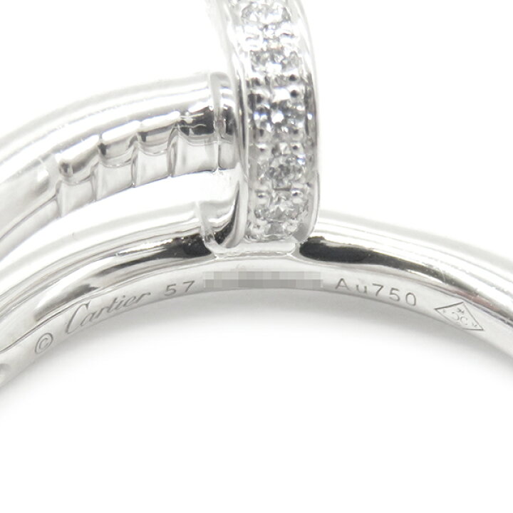 楽天市場】カルティエ Cartier リング 指輪 ジュストアンクル リング 