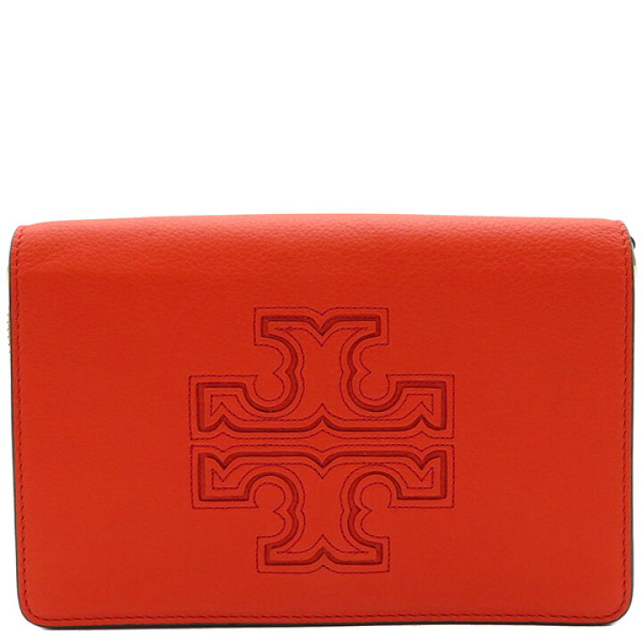 楽天市場】トリーバーチ TORY BURCH チェーンウォレット ロゴ  