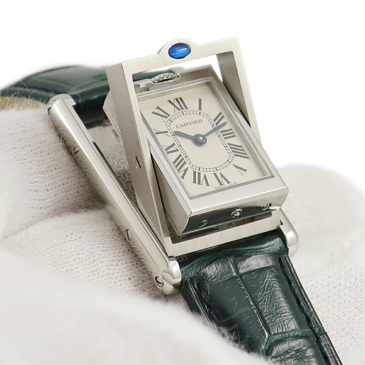 楽天市場】カルティエ Cartier タンク バスキュラント SM W1011158  