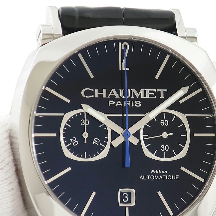 楽天市場】ショーメ CHAUMET ダンディ クロノグラフ W11290-30A 黒  
