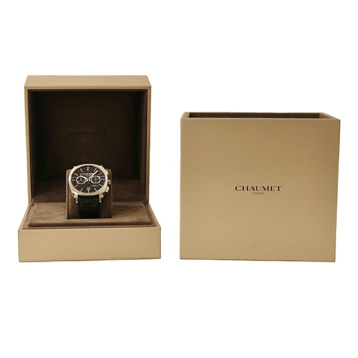 楽天市場】ショーメ CHAUMET ダンディ クロノグラフ W11290-30A 黒  