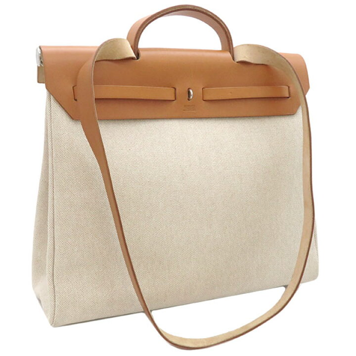 楽天市場】エルメス HERMES エールバッグMM 2WAYバッグ トワル 