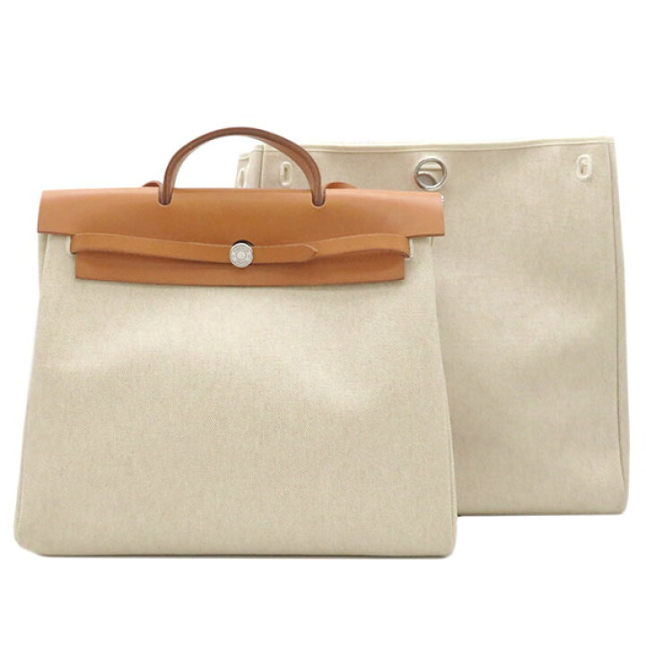 楽天市場】エルメス HERMES エールバッグMM 2WAYバッグ トワル 